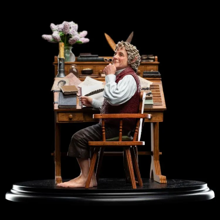 Weta Workshop The Lord of the Rings Bilbo Baggins at Desk 1:6 Scale Classic Statue